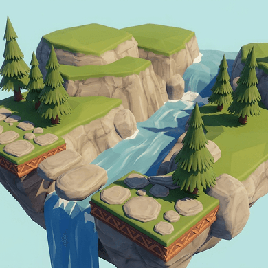 Game environment visual study