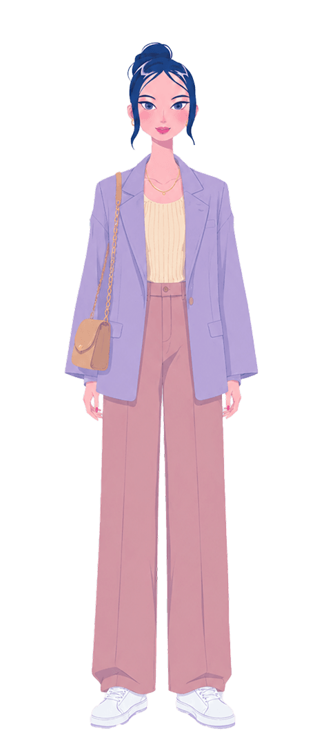 Janet’s polished everyday wardrobe